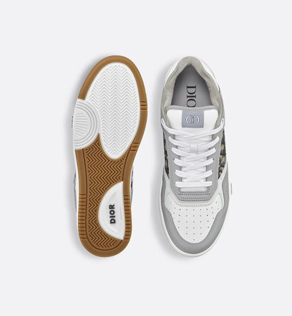 B27 Uptown Low-Top Sneaker Gray and White