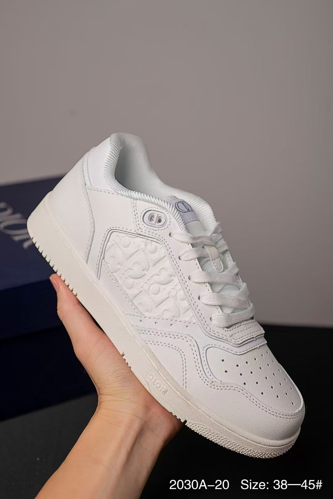 Dior b27 uptown low-top sneakers White