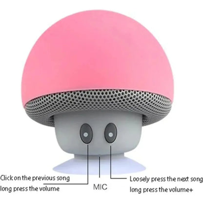 Cute Mushroom Bluetooth Speaker