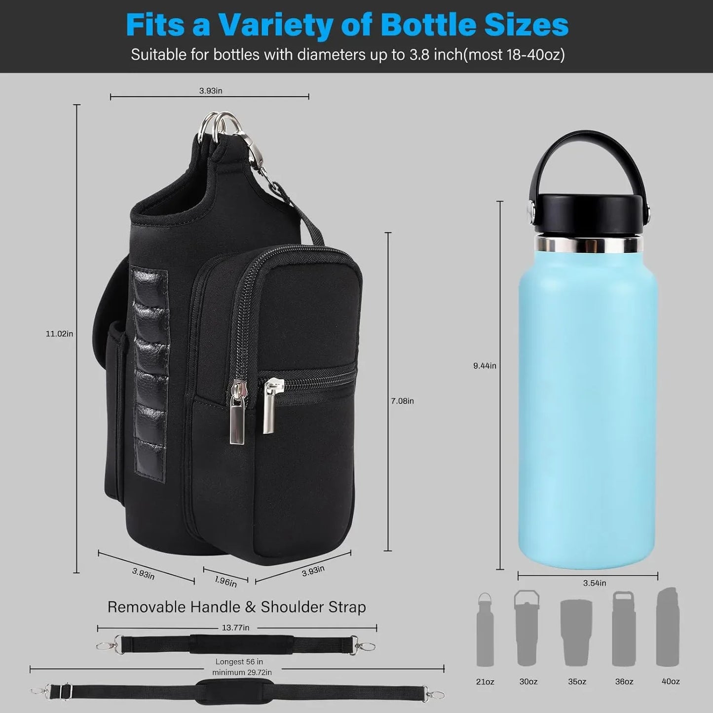 Magnetic Water Bottle Carrier