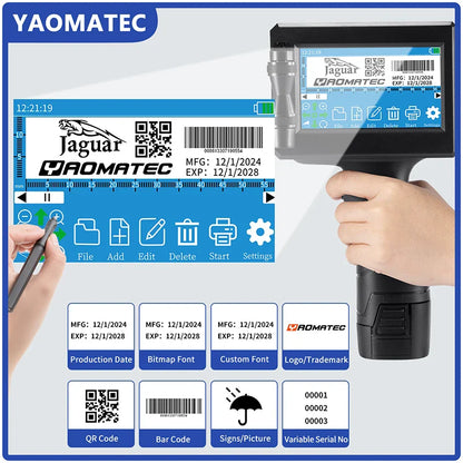 Handheld Thermal Inkjet Printer