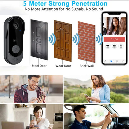 Smart Wireless Doorbell Camera