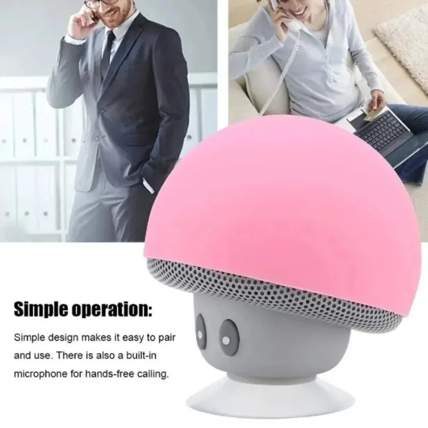 Cute Mushroom Bluetooth Speaker